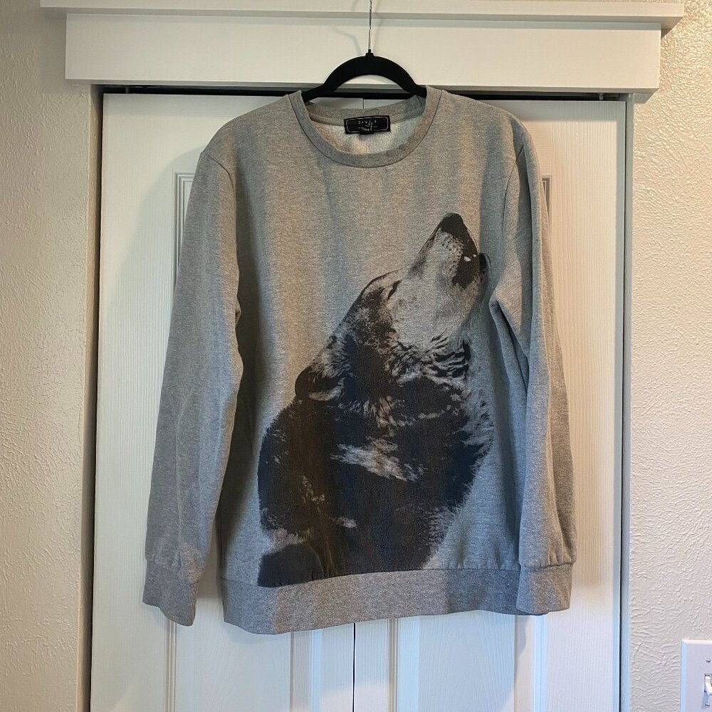 Grey Crew Neck Sweatshirt, Forever 21 Mens